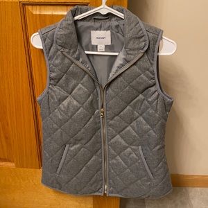 Old Navy XS gray vest